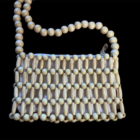 Fun, beaded small bag - Picture 1 of 9